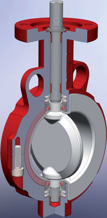 Серия 500: Дисковые затворы для химической промышленности и агрессивных сред