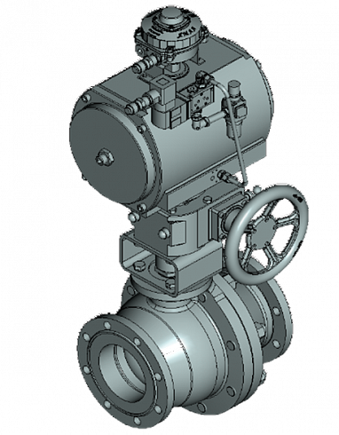 Кран шаровый серия КПЛВ-КШС 