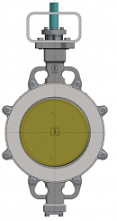Серия 3Е-3Н: Дисковый затвор с тройным эксцентриситетом для замены Затворов Verdelet